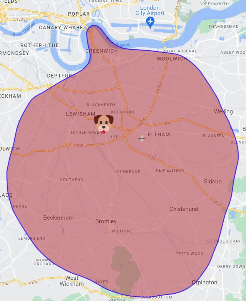 Cheap animal health certificates south london map