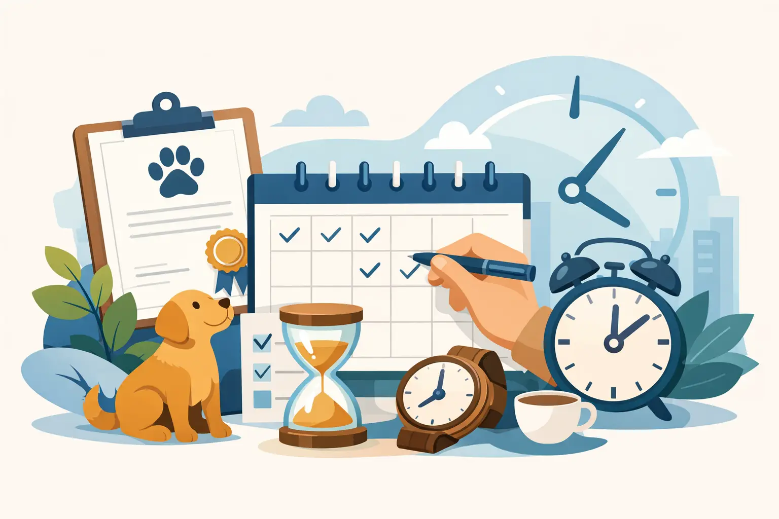 Plan a Dog Certificate Appointment With Time to Spare