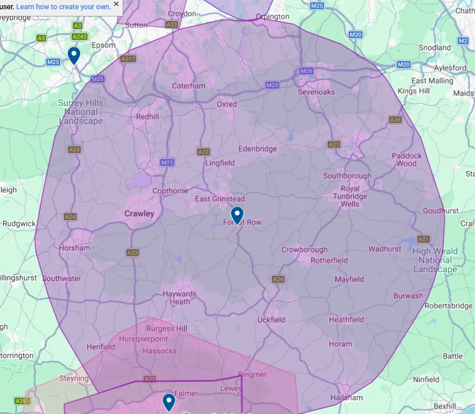 east sussex - brighton - crawley - redhill - caterham - sevenoaks - southborough - mayfield - vet home certs - animal health certifciate
