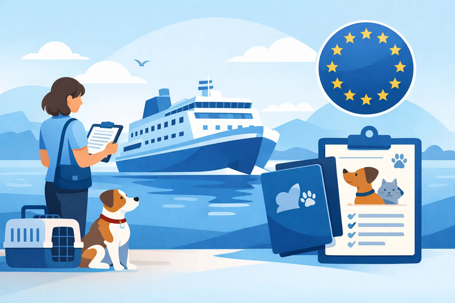Ferry Pet Documentation for EU Travel Made Easy