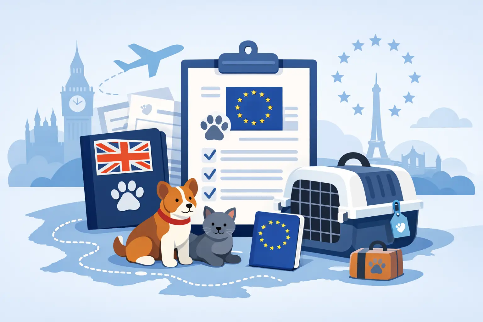 How to Prepare EU Pet Paperwork From Great Britain