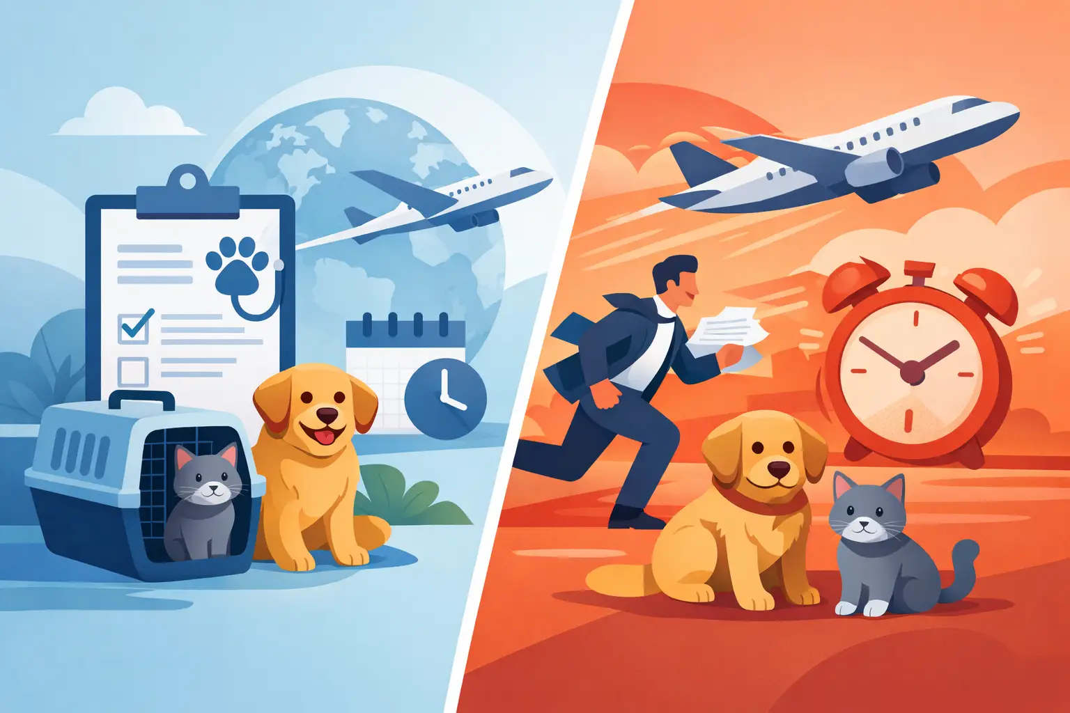 Standard Versus Urgent Certification for Pet Travel