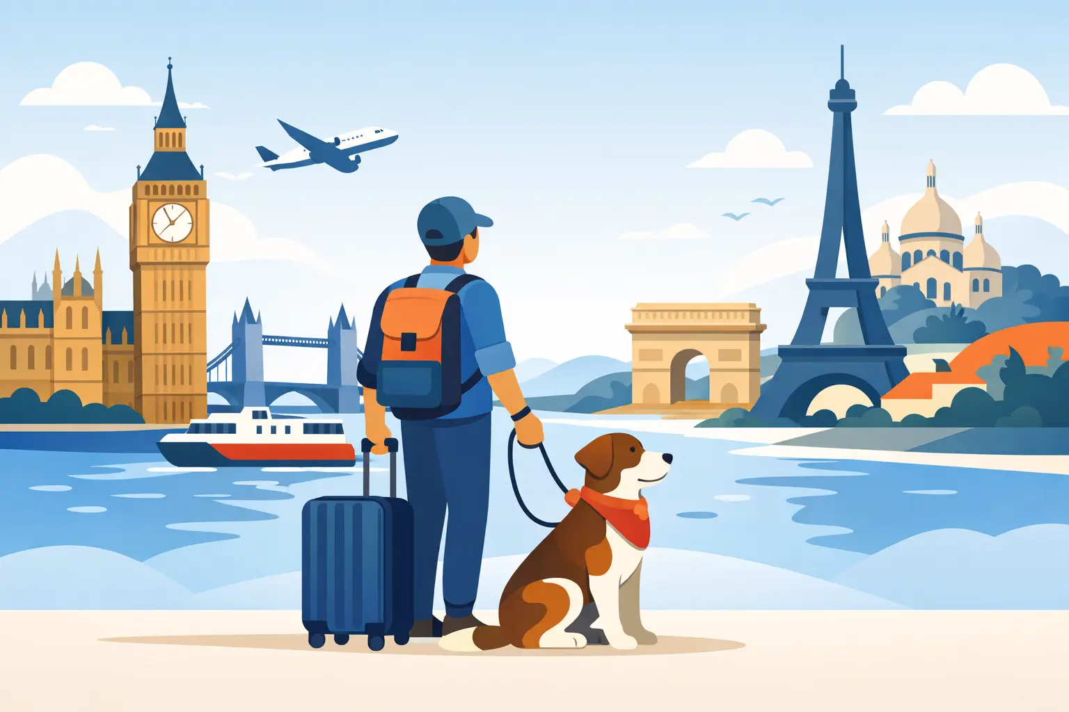 Travel to France With Dog From Great Britain