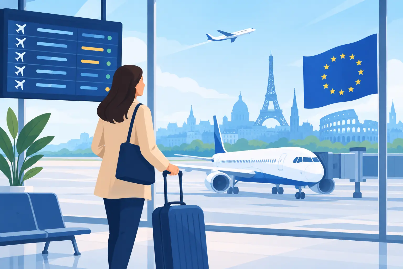 AHC Departure Scheduling for a Smooth EU Trip