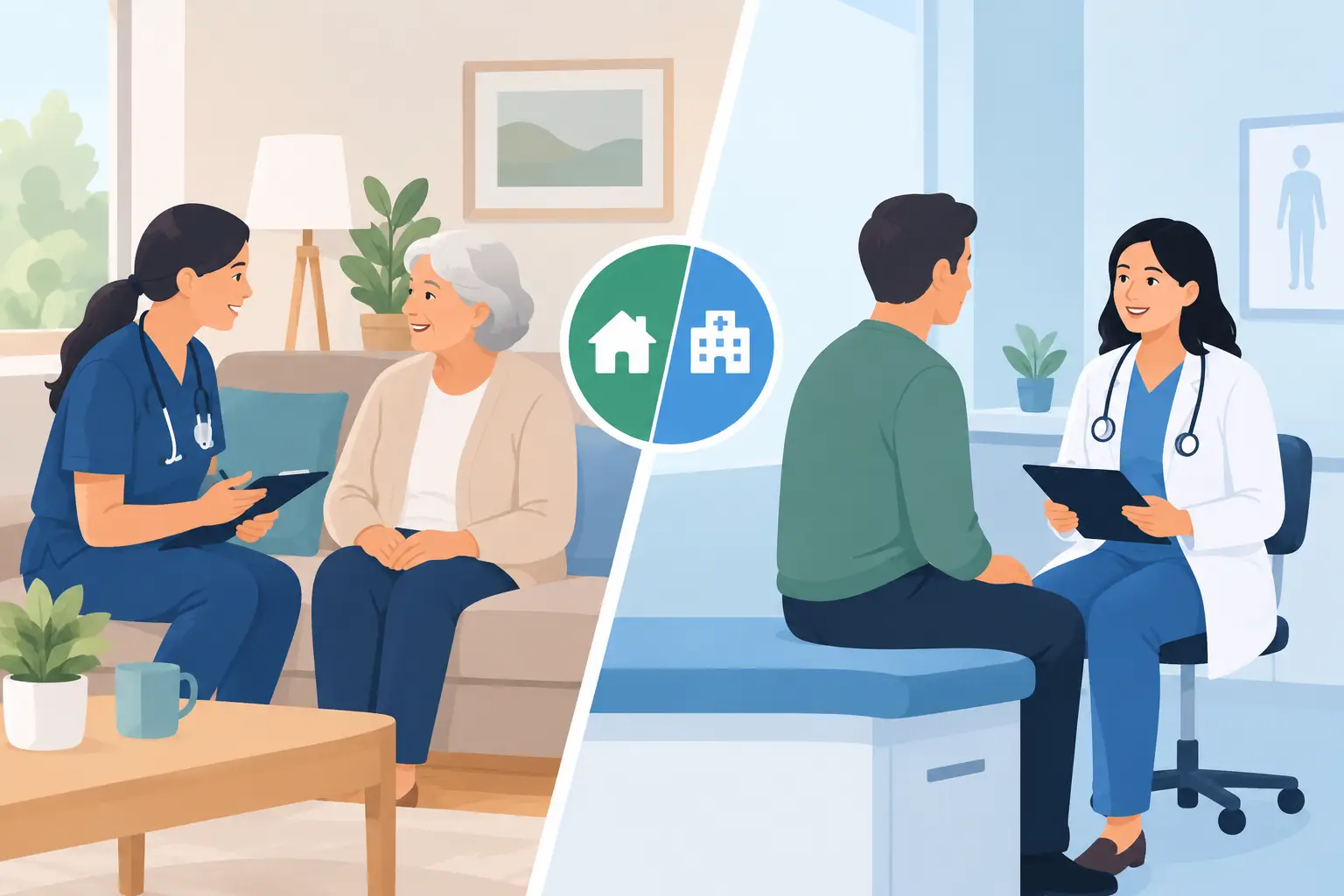 AHC Home Visit Versus Clinic: Which Suits You?