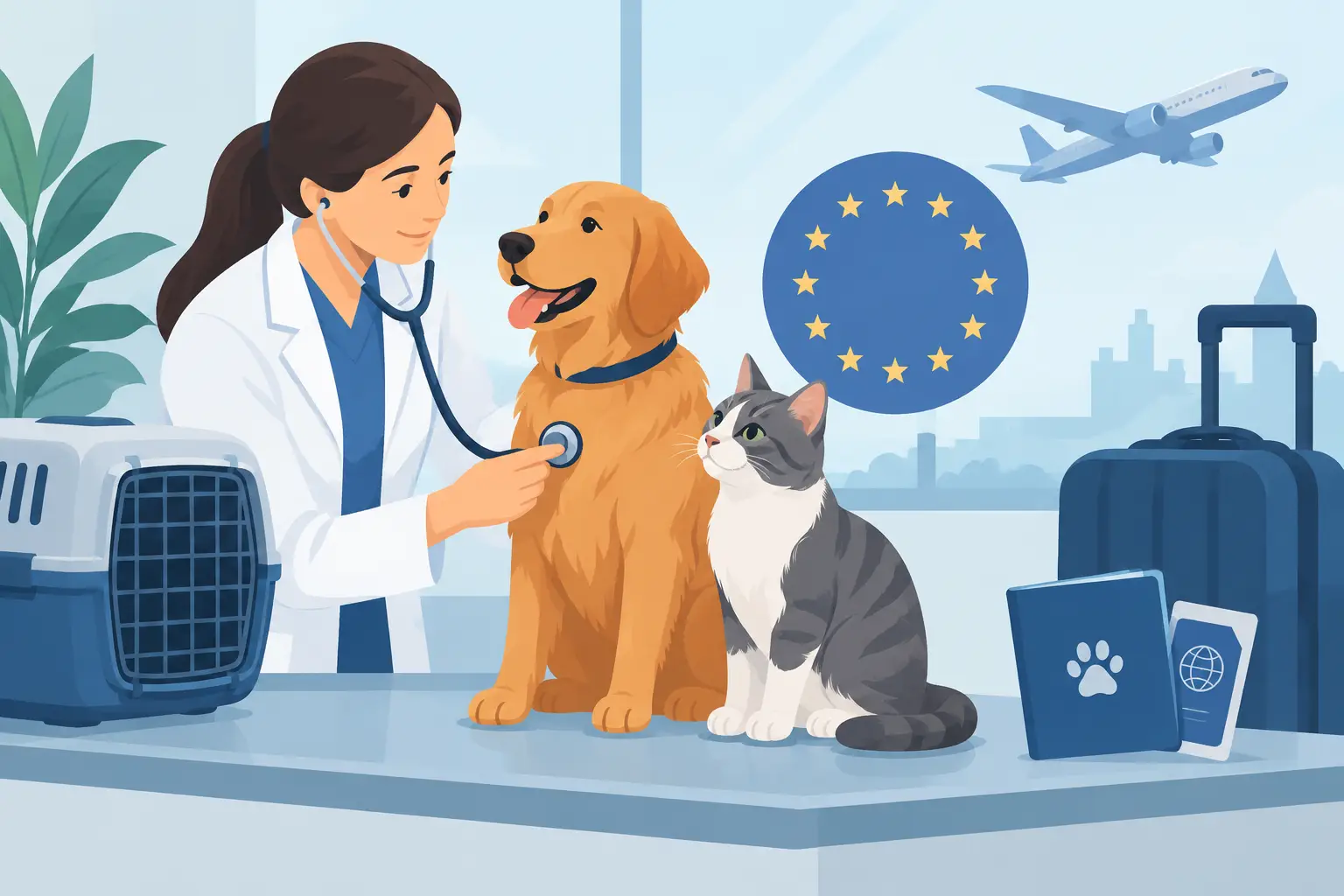 Do Pets Need an Examination for EU Travel?