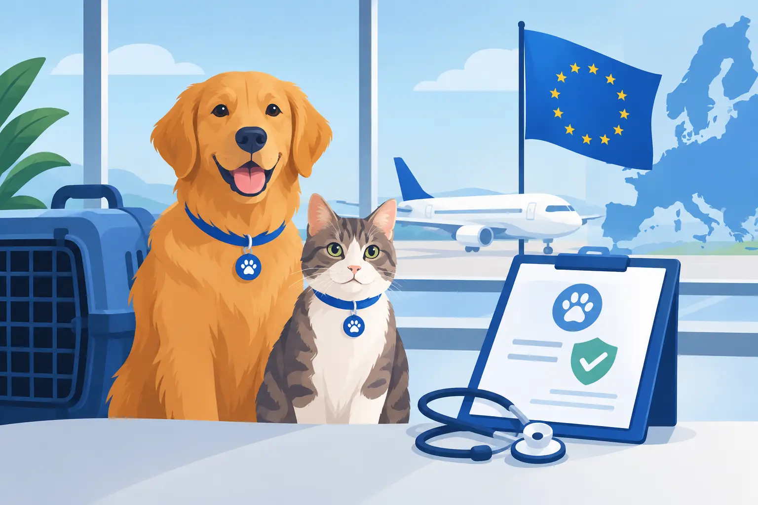 Weekend Pet Certification for EU Travel Plans